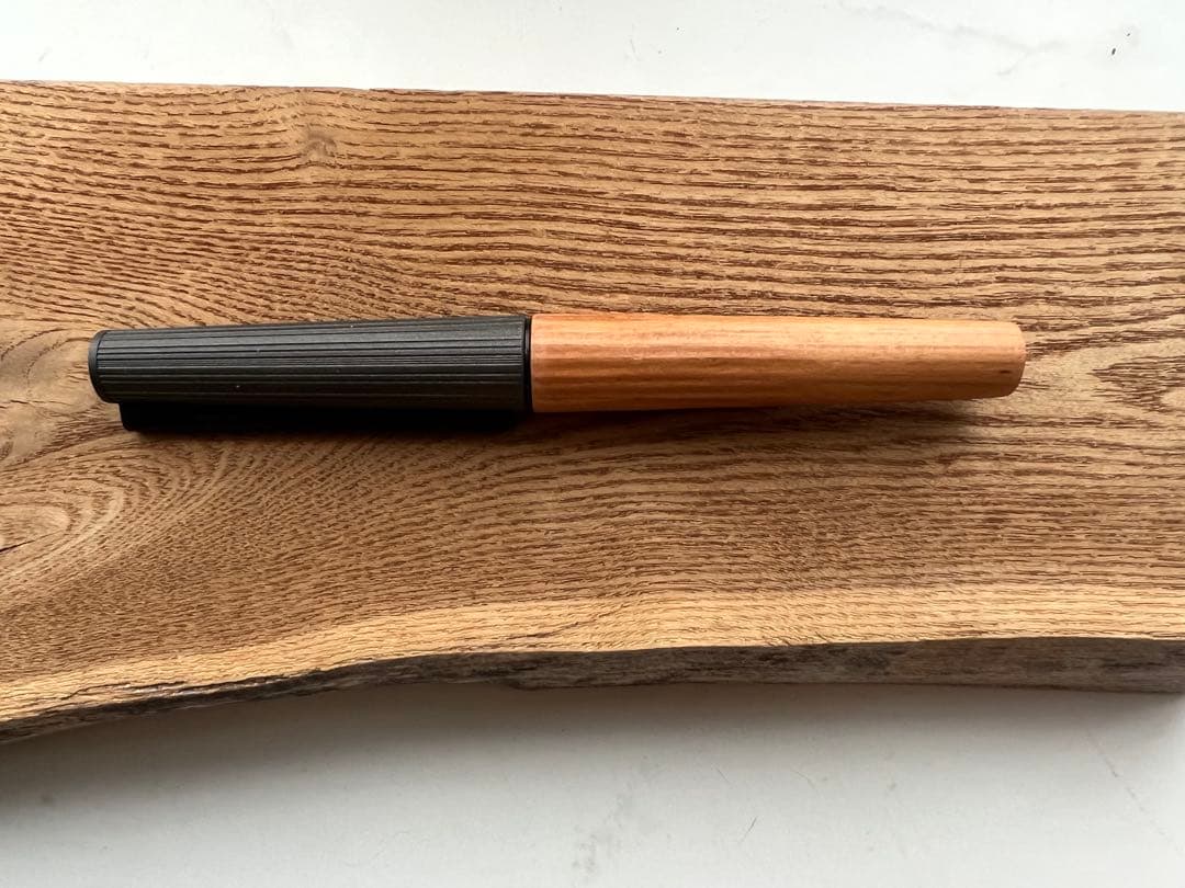 【完売品】コクヨwp 杢軸ペン　300本限定品　珍しいキリのよいナンバー　木軸