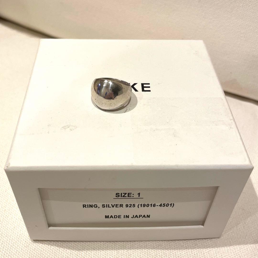 HYKE シルバー925 リング サイズ1