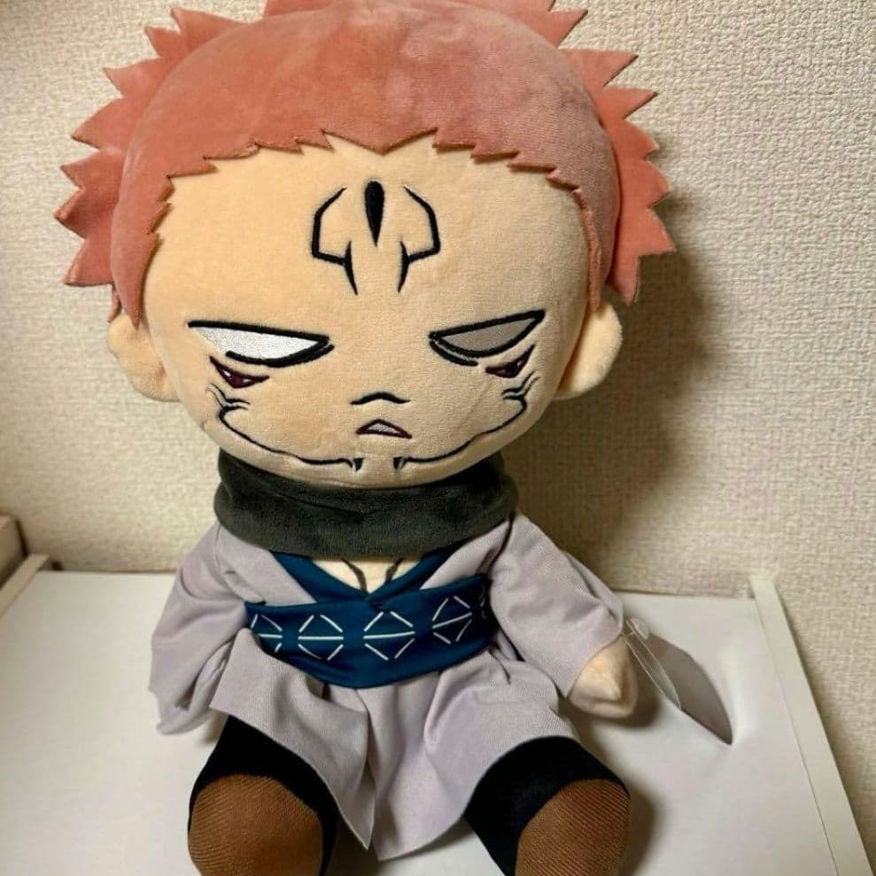 呪術廻戦 BIGぬいぐるみ 両面宿儺 ゆる顔 宿儺