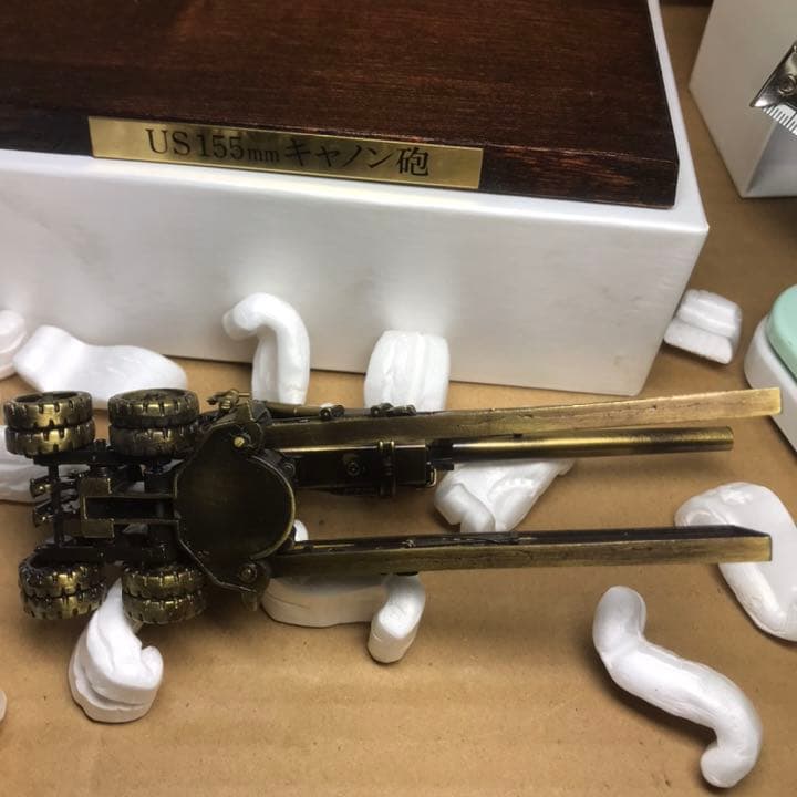 KONISHI 4011メタリックモデルコレクション　US 155mmロングトム