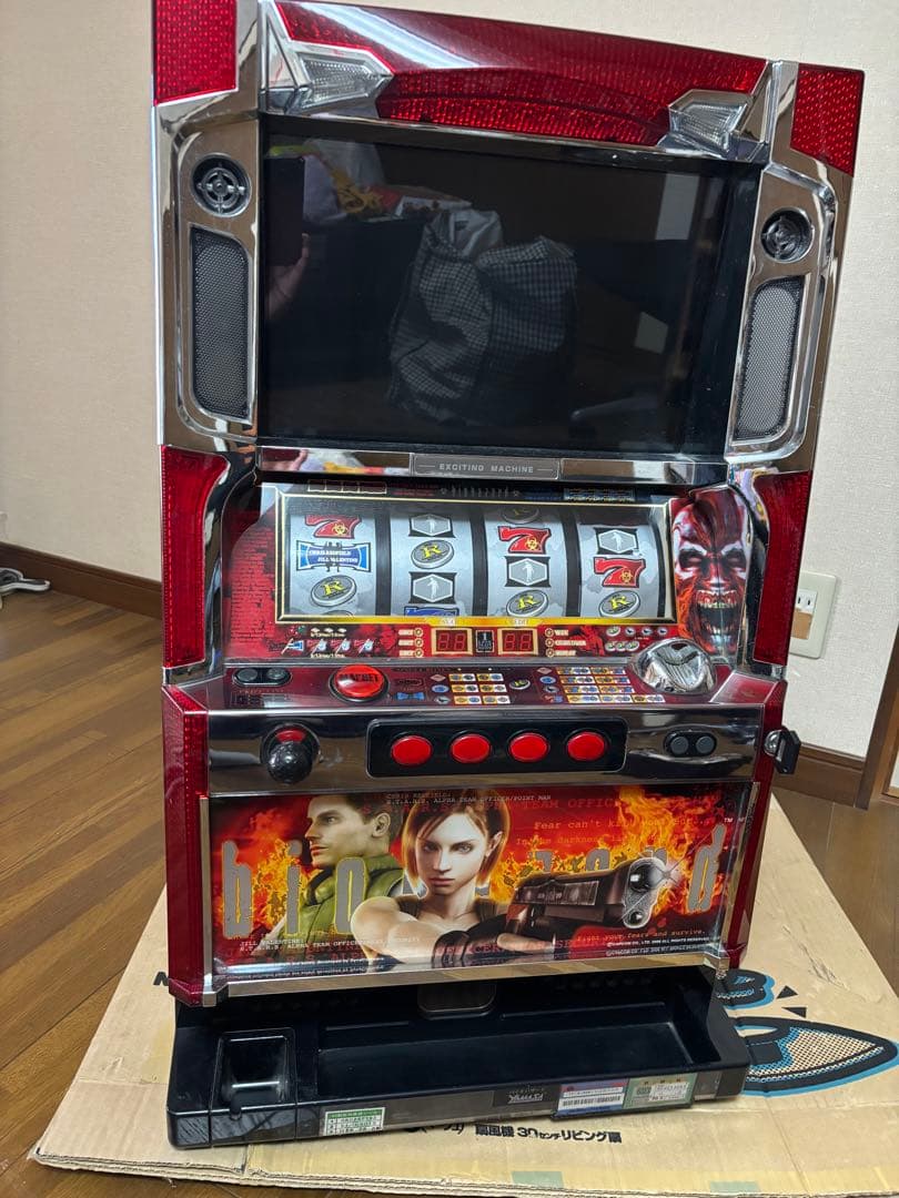 送料込　バイオハザード 実機 5号機 パチスロ