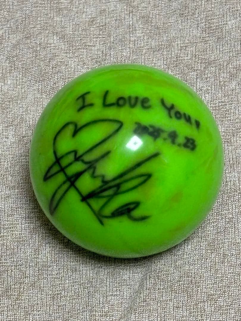 NiziU マユカ 直筆サインボールFace to Face宇都宮フォトカード付