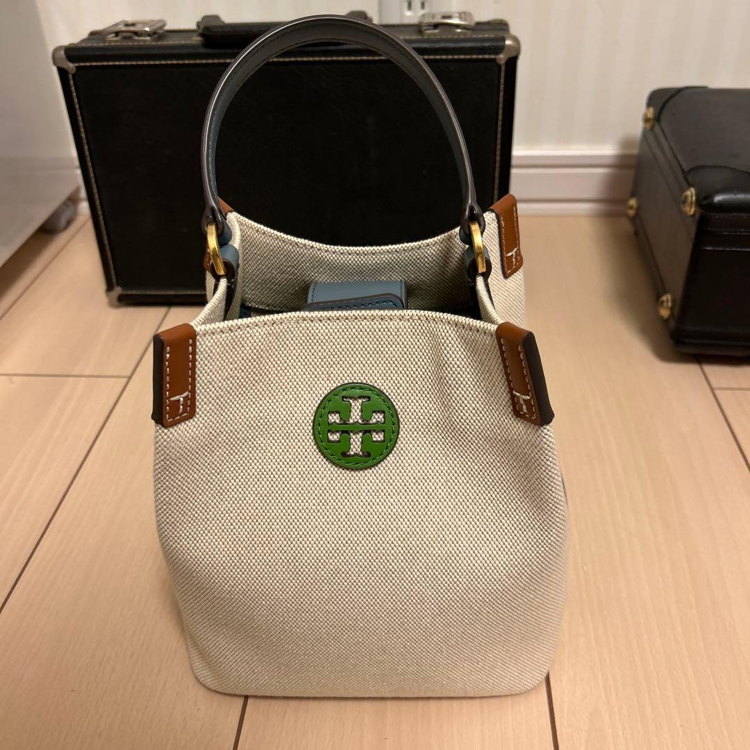 トリーバーチ　Tory burch キャンバス　ショルダーバッグ2way