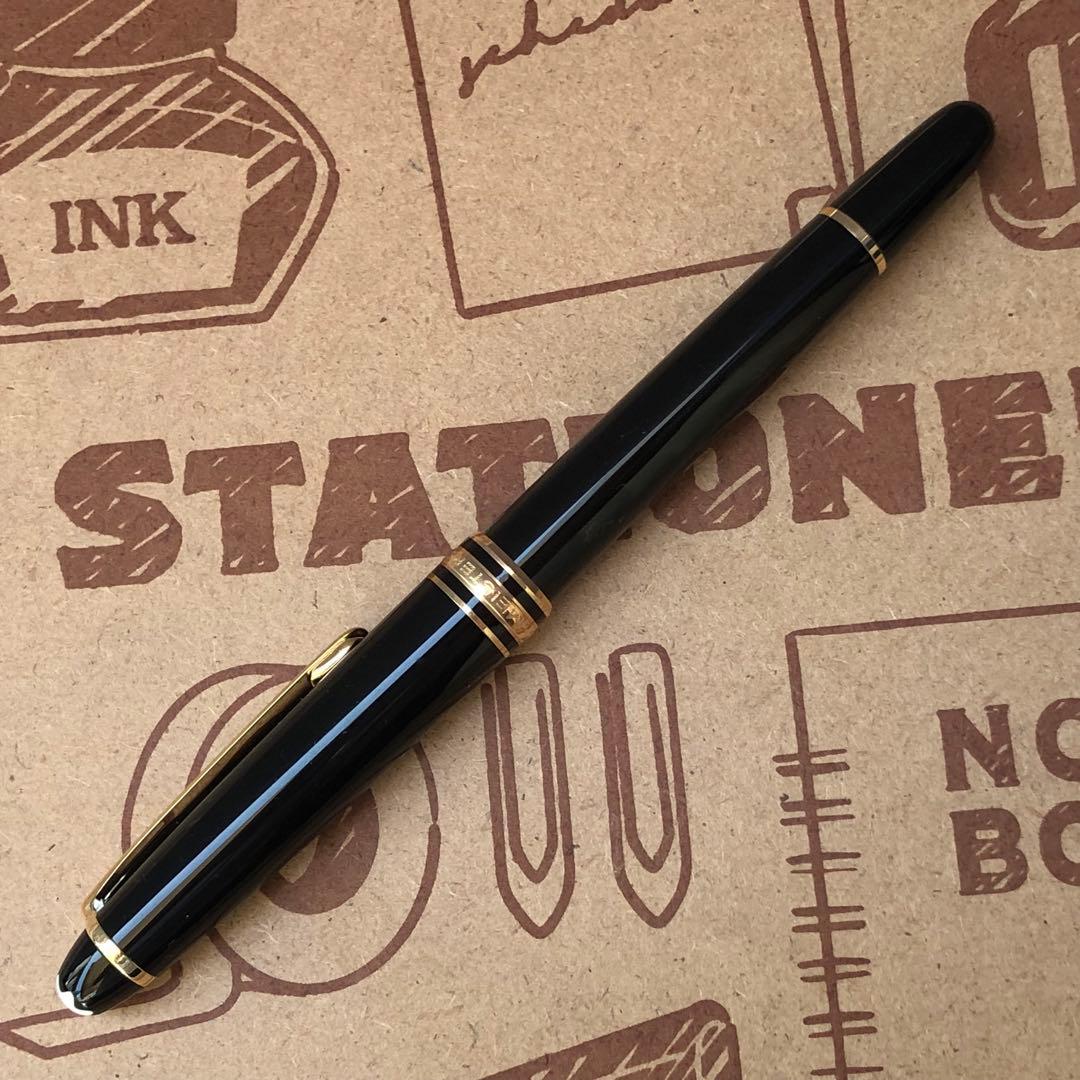 『良品』MONTBLANC モンブラン マイスター シュテュック 万年筆14K