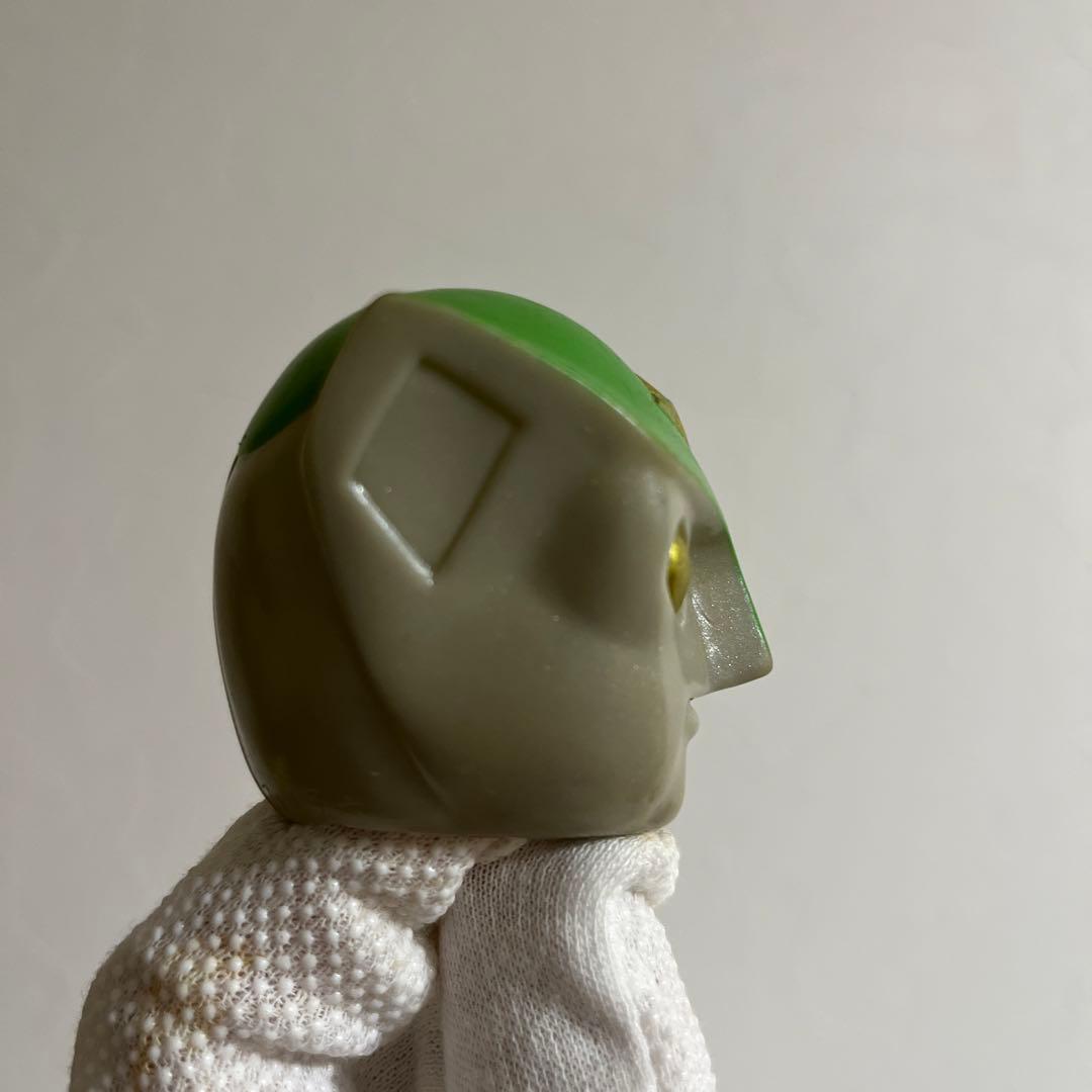 ⚠️貴重・激レア　トリプルファイター　グリーンファイター　面取れ　ソフビ　レトロ