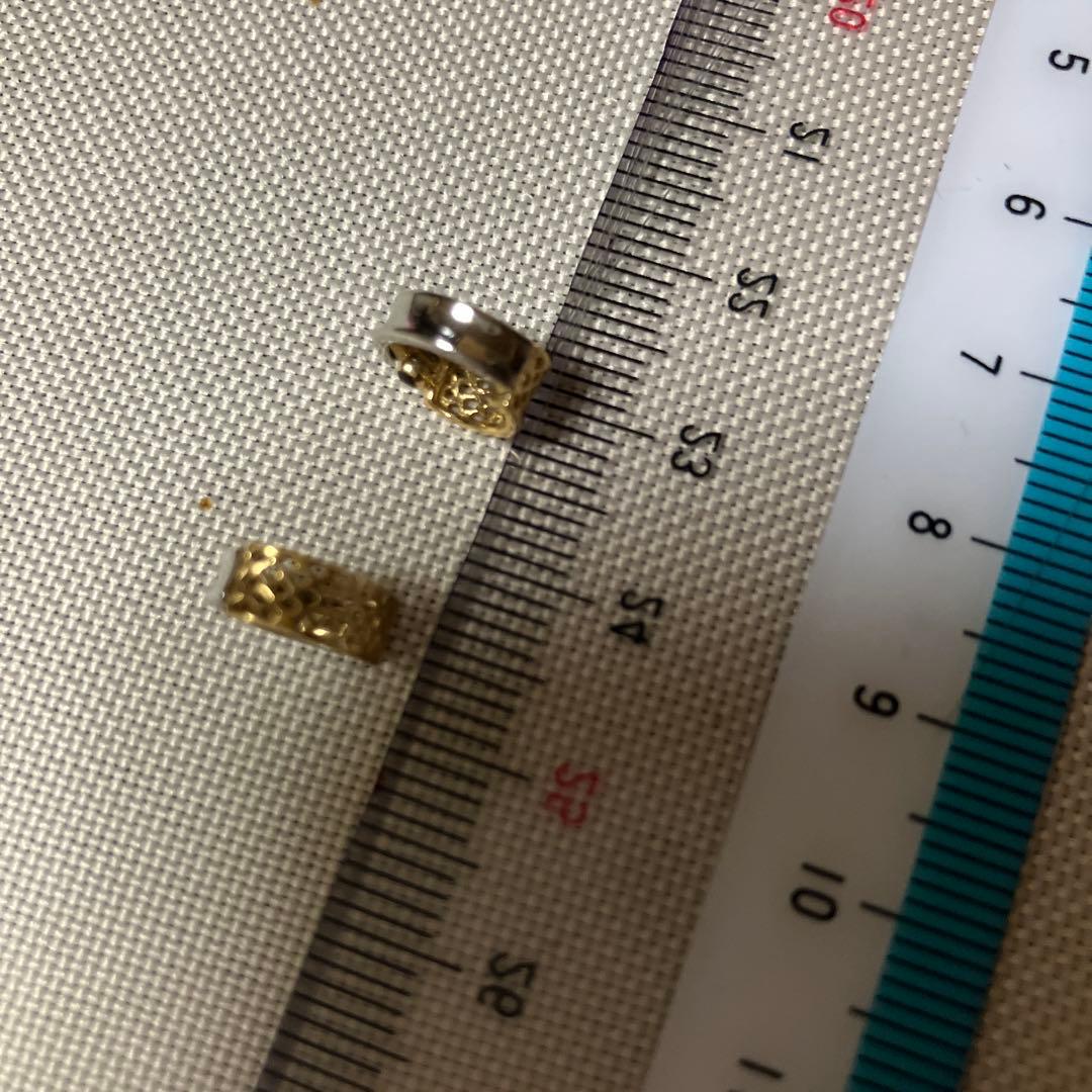 gstv K18pt900ピアリング