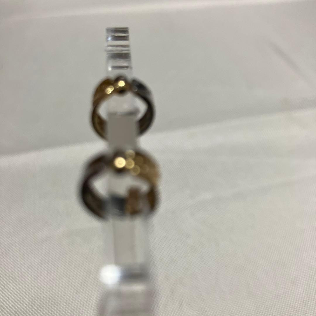 gstv K18pt900ピアリング