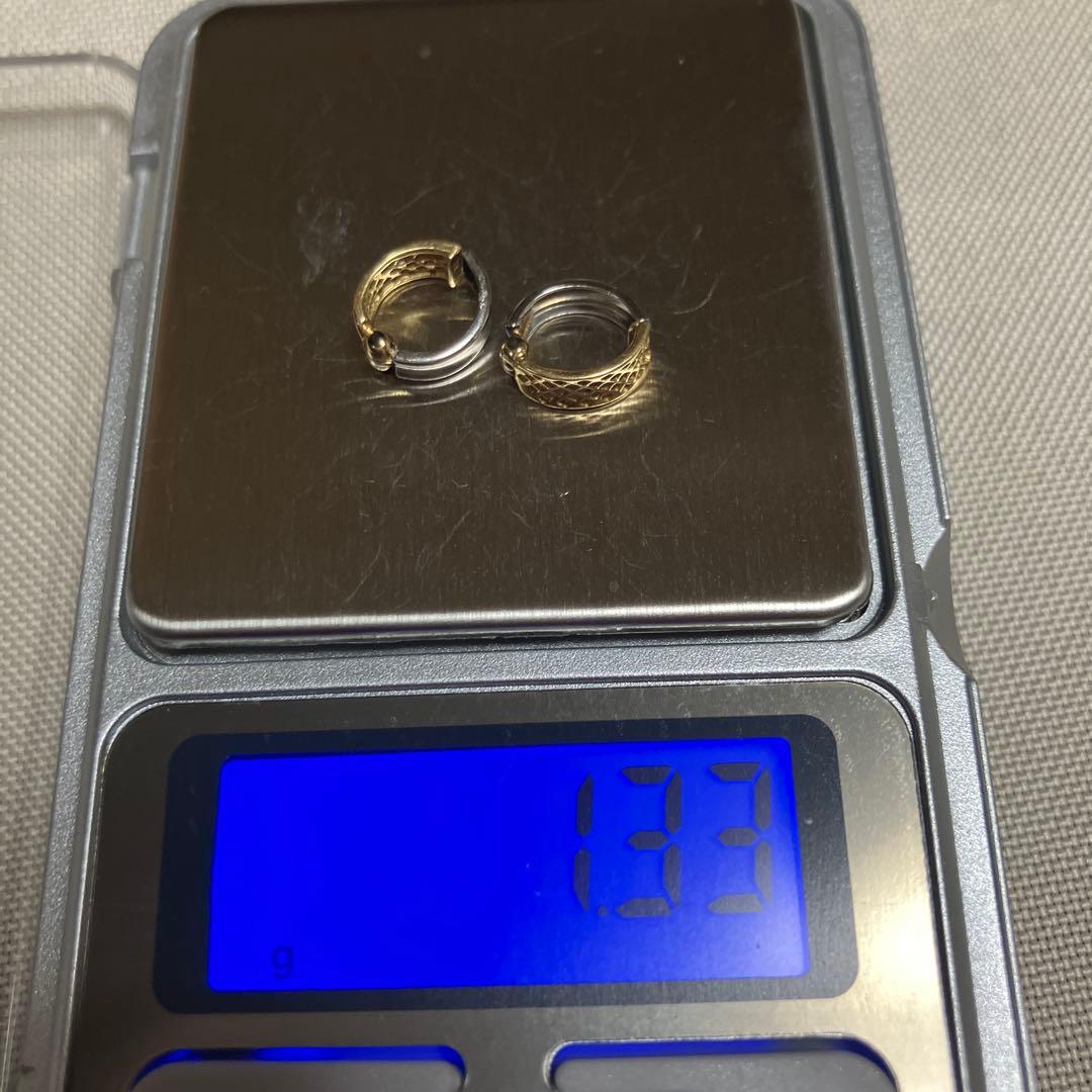 gstv K18pt900ピアリング