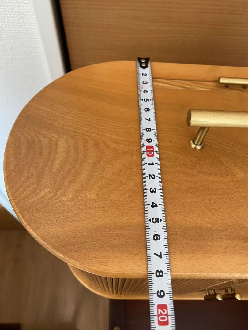 木製化妝箱 個人用 一面鏡