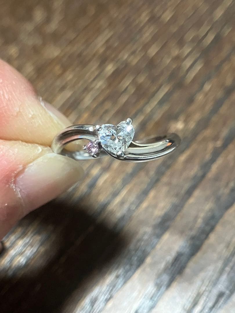 プラチナダイヤモンドリング♡