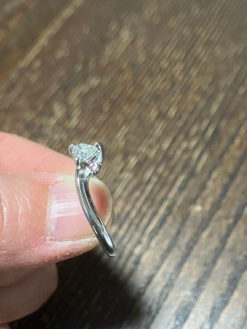 プラチナダイヤモンドリング♡