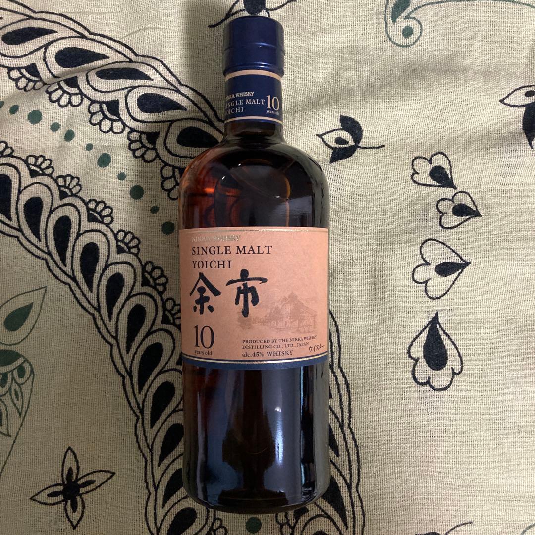 ニッカウイスキー 余市 シングルモルト 10年 700ml 未開栓