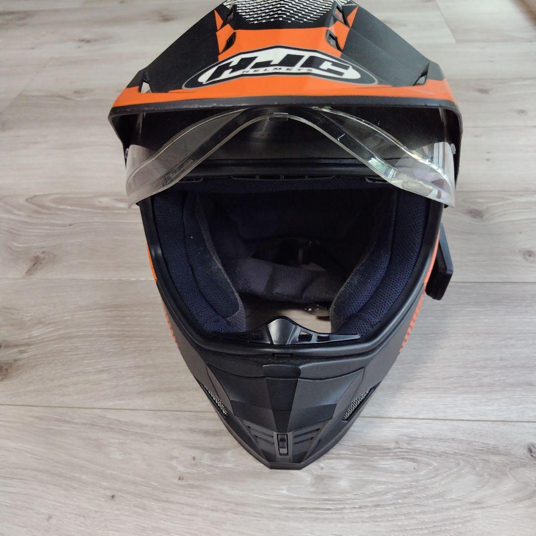 HJC　オフロード用ヘルメット オレンジ