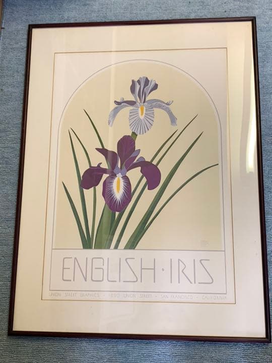 ENGLISH・IRIS  KENPERRY  ヴィンテージポスター