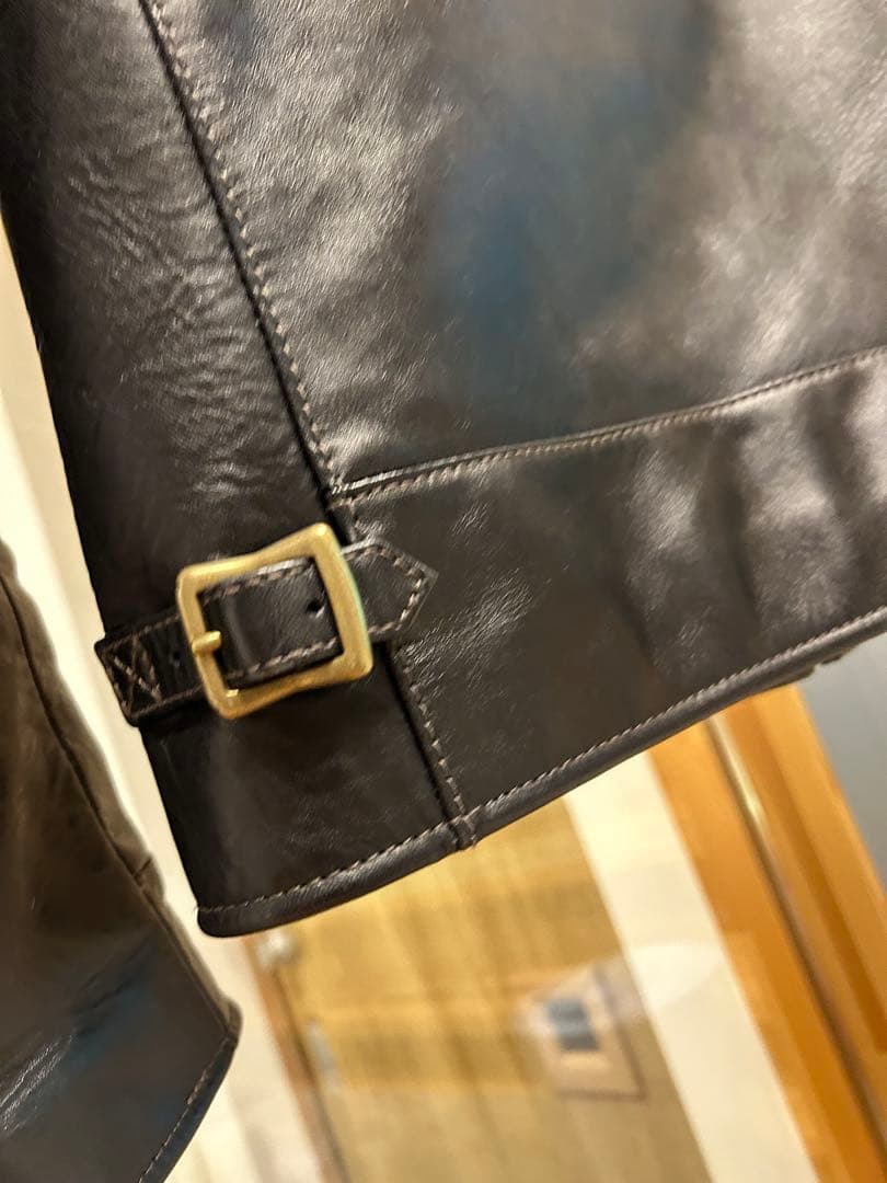 ワイツーレザー　レザー　スポーツジャケット　ライダース　エコホース　ホースハイド