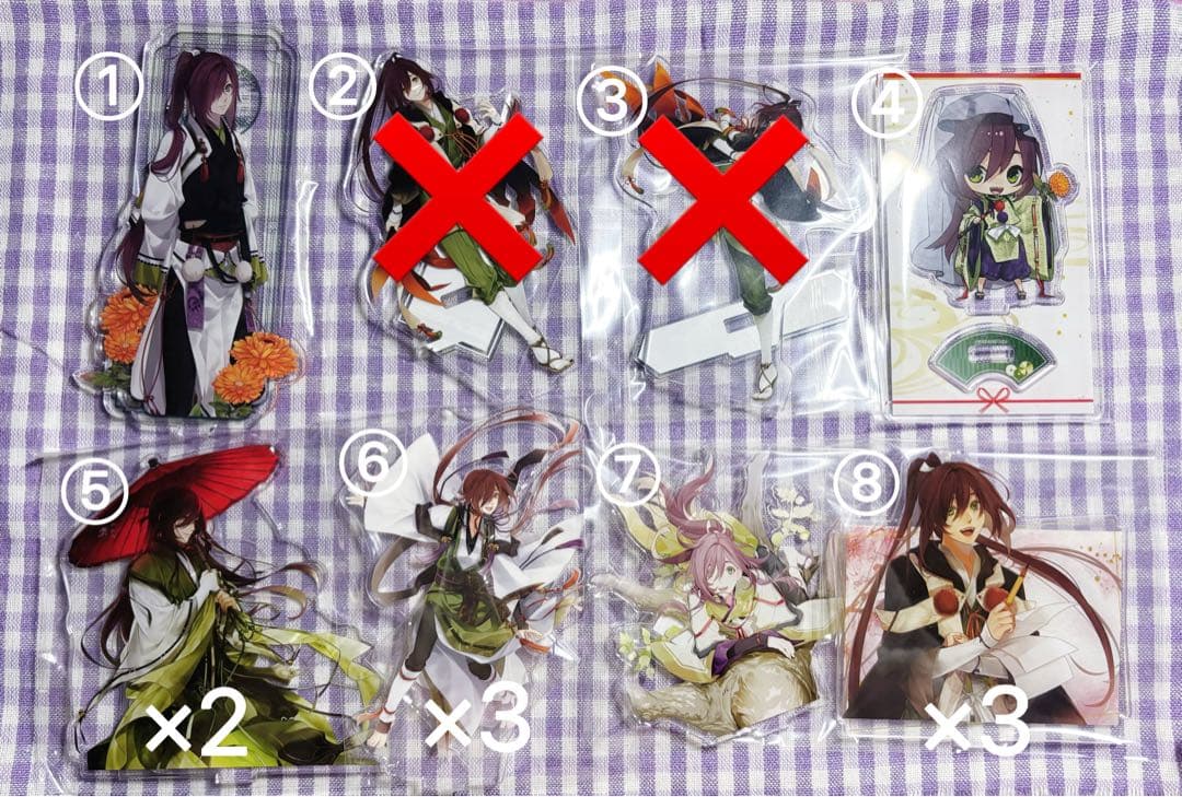 剣が君　鈴懸　アクリルスタンド