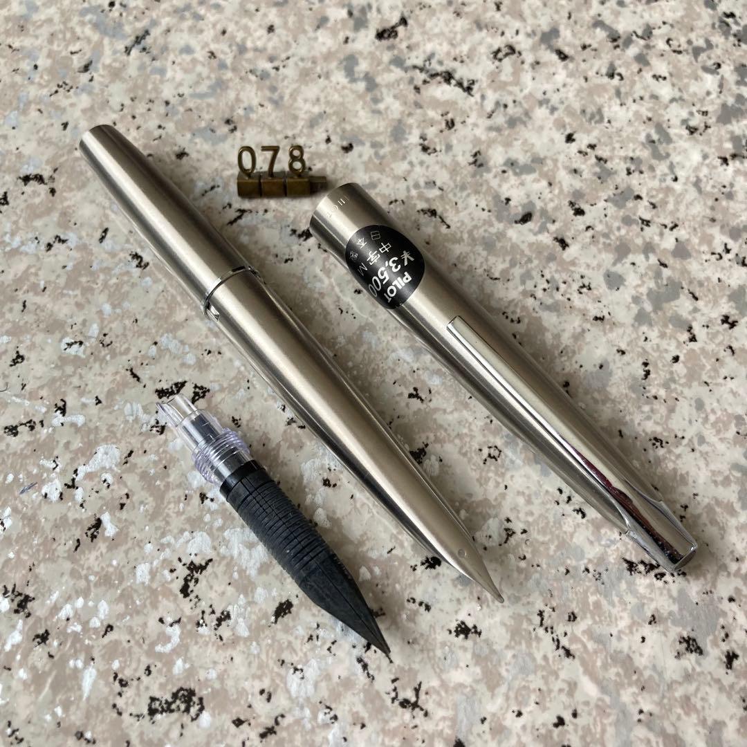 #078 未使用品 万年筆 レア パイロット PILOT μ ミュー