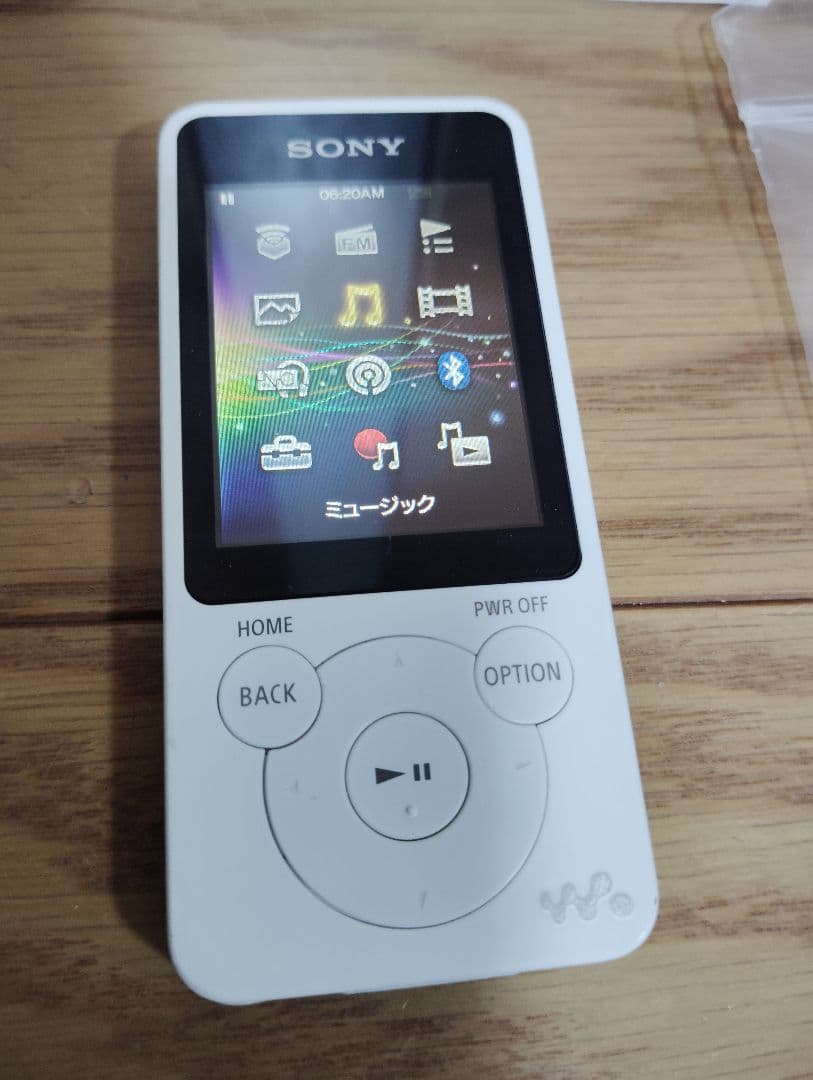 【美品・動作良好✨️】SONY ウォークマン NW-S786 32GB 白
