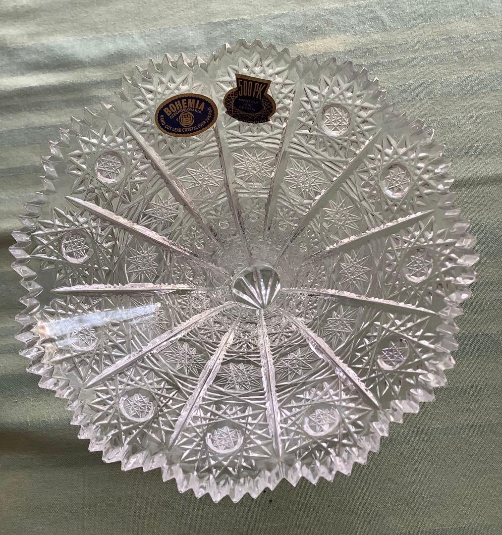 ボヘミアクリスタル BOHEMIA Grass 500PK 花瓶