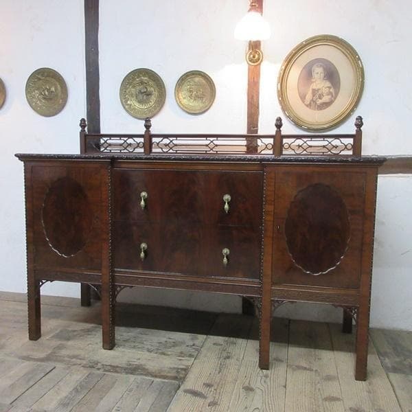 イギリス アンティーク 家具 サイドボード キャビネット 什器 英国 6561c