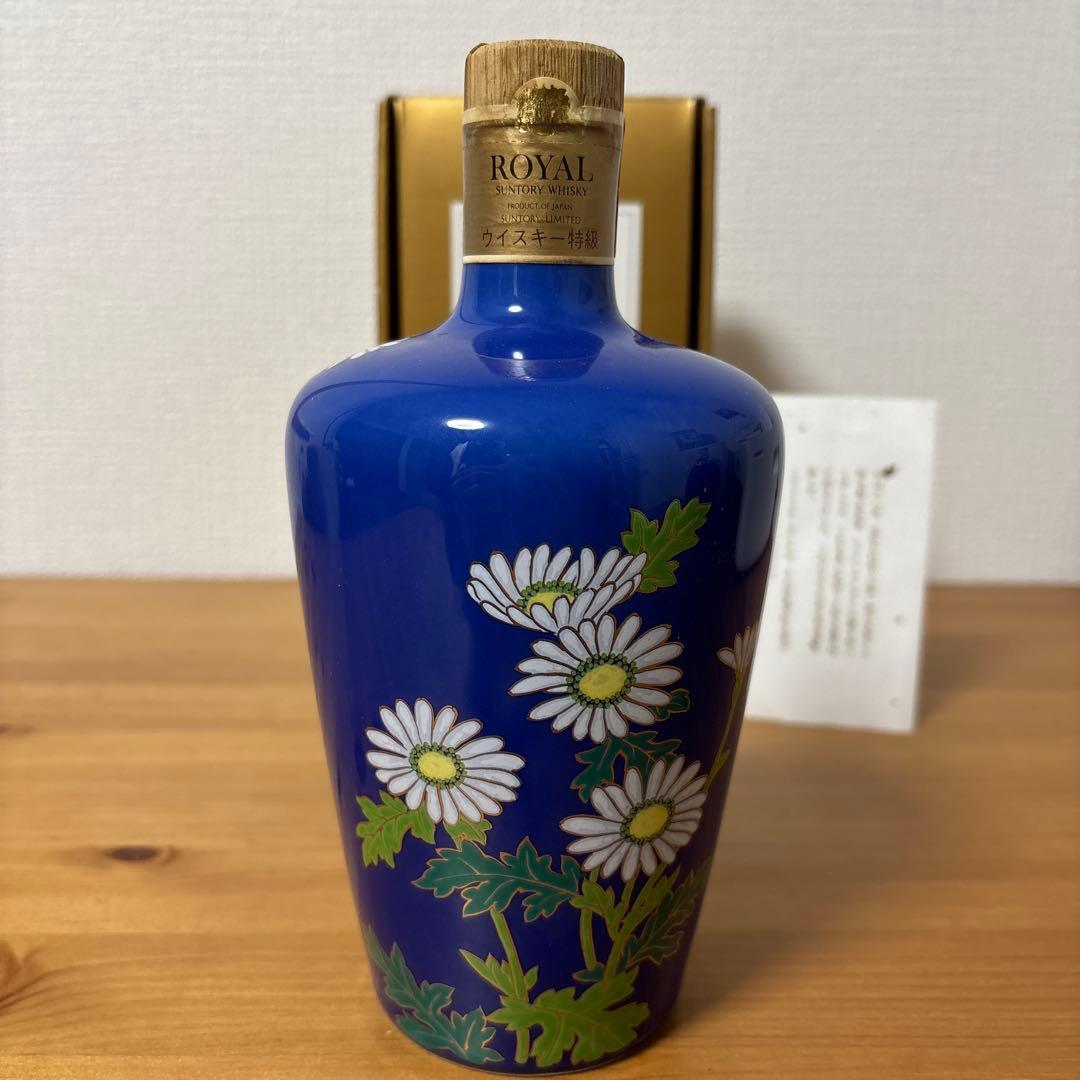 サントリーウイスキーローヤル　1988年記念ボトル　冊、箱付き　未開栓