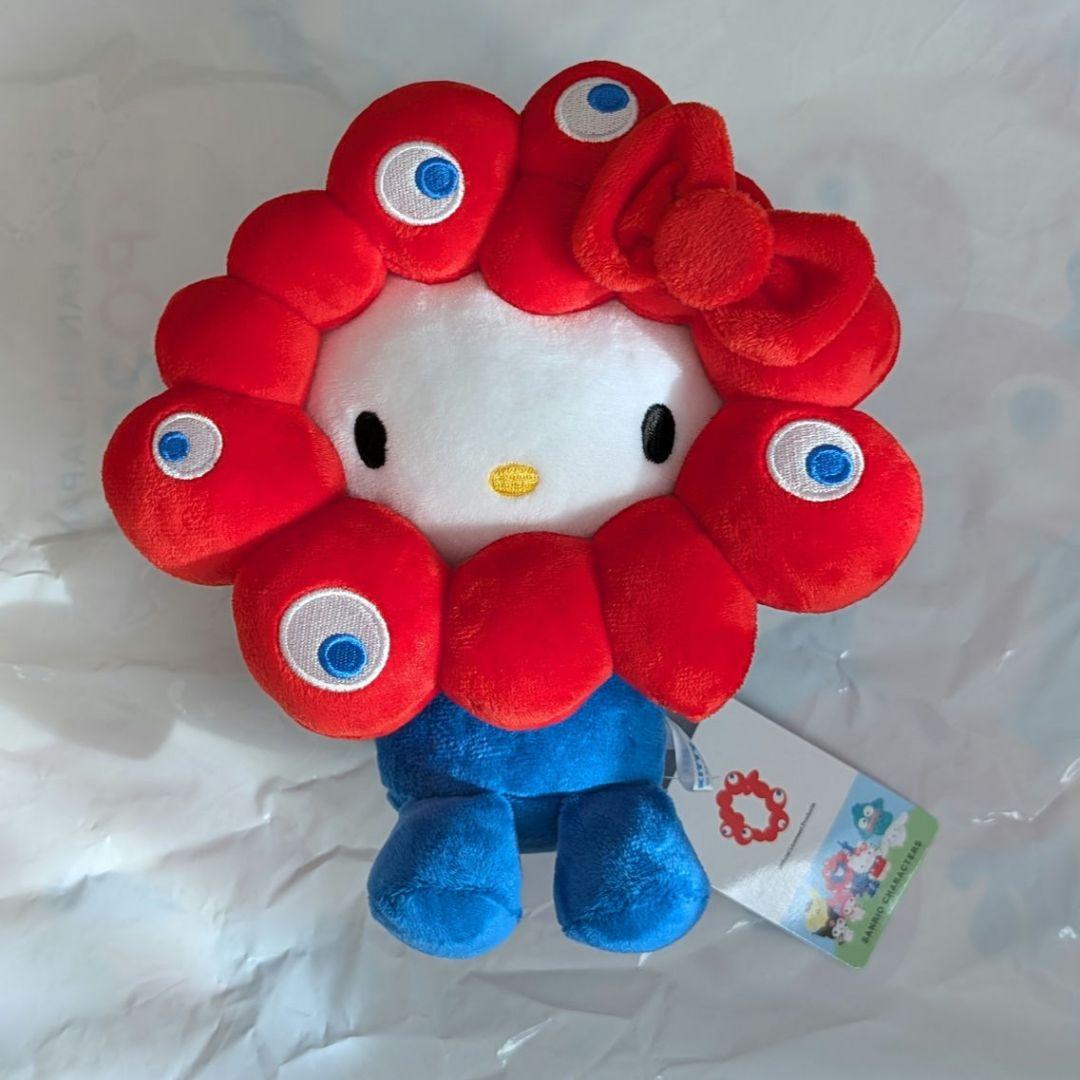サンリオキャラクターズ　ミャクミャクなりきりぬいぐるみM ハローキティ