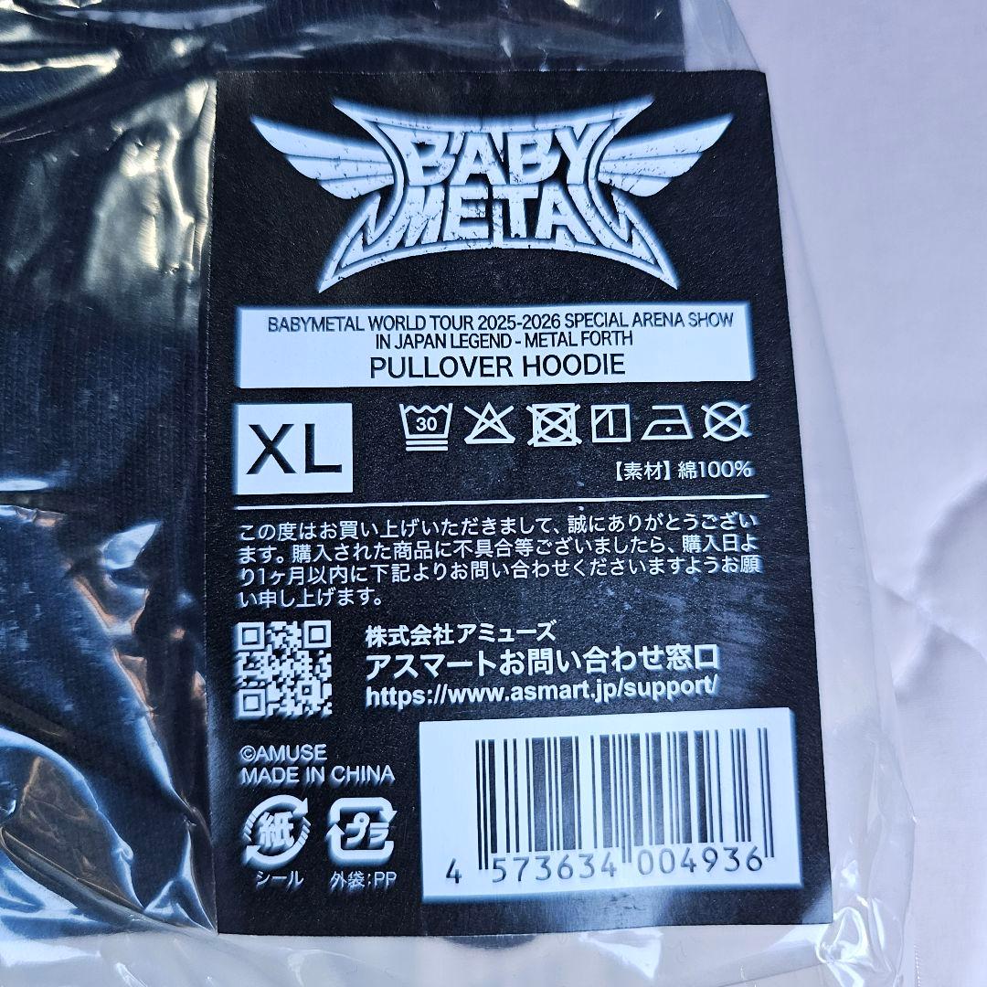 BABYL PULLOVER HOODIE【XLサイズ】