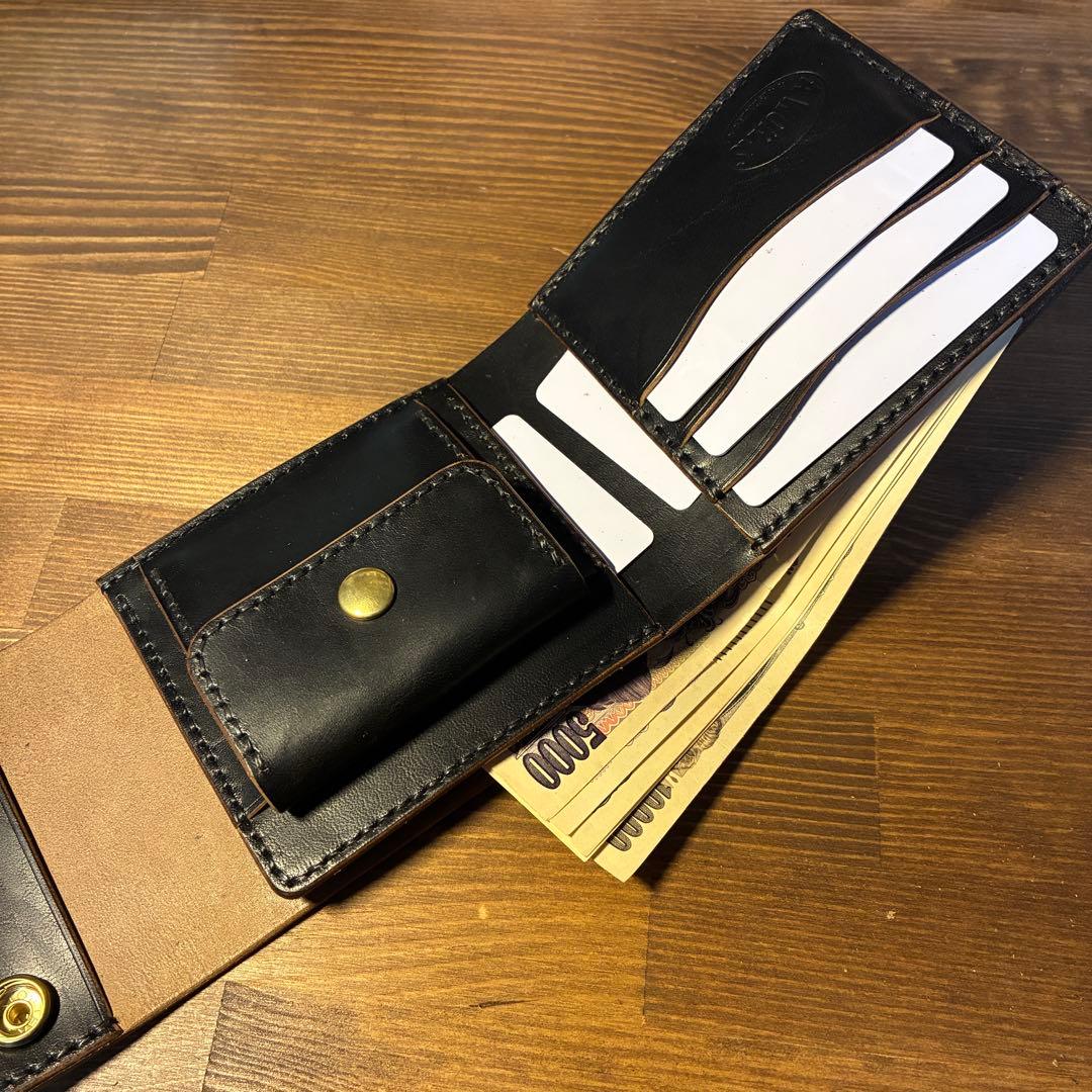 トラッカーウォレット　ハーフタイプ　MARYAM社　ホースバット　二つ折り