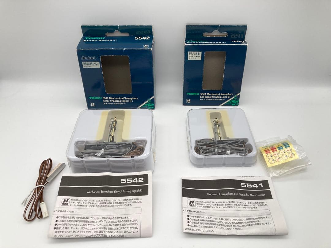 TOMIX TCS自動運転ユニットN 信号機・センサー Nゲージ 8点セット