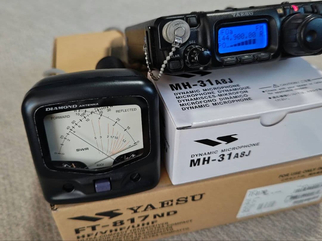 YAESU FT-817ND オールモードトランシーバー