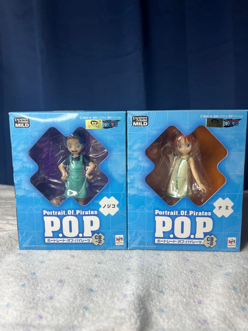 ワンピース　フィギュア　pop ベルメール　ナミ　ノジコ