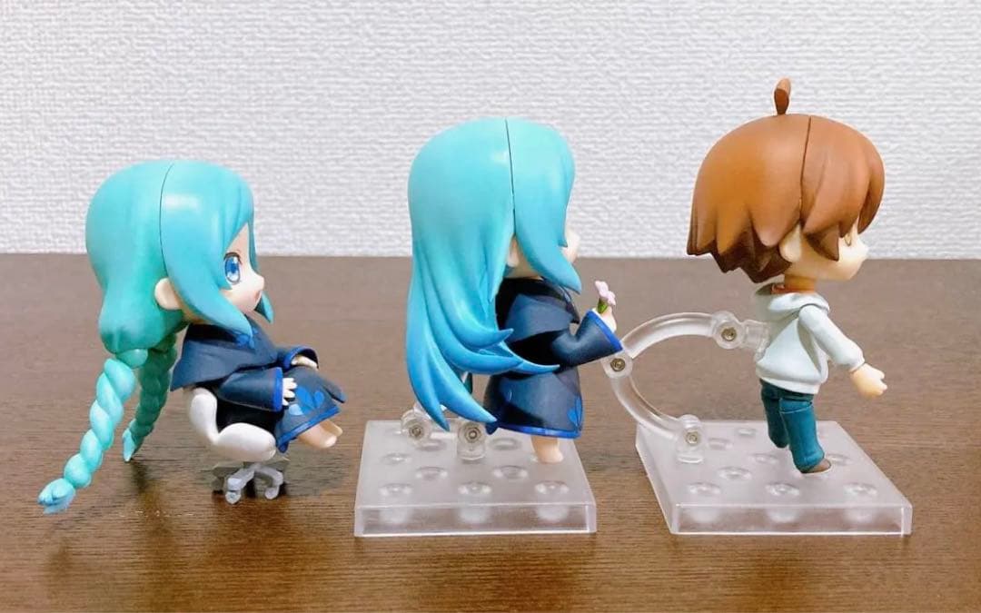 4体 玖渚友 いーちゃんフィギュア ねんどろいど クビキリサイクル 青色サヴァン