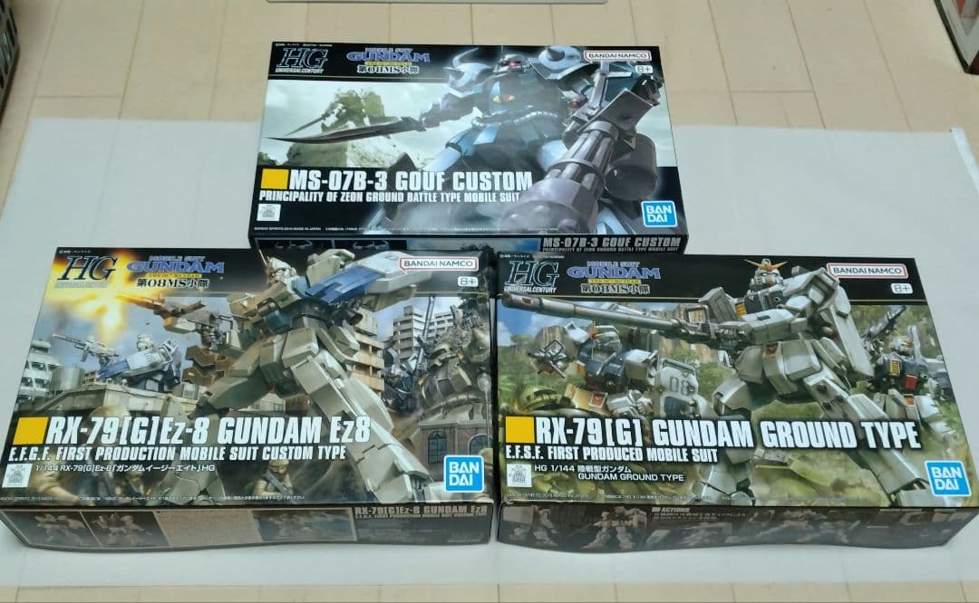 新品 未組立 HG Ez-8 陸戦型ガンダム グフカスタム