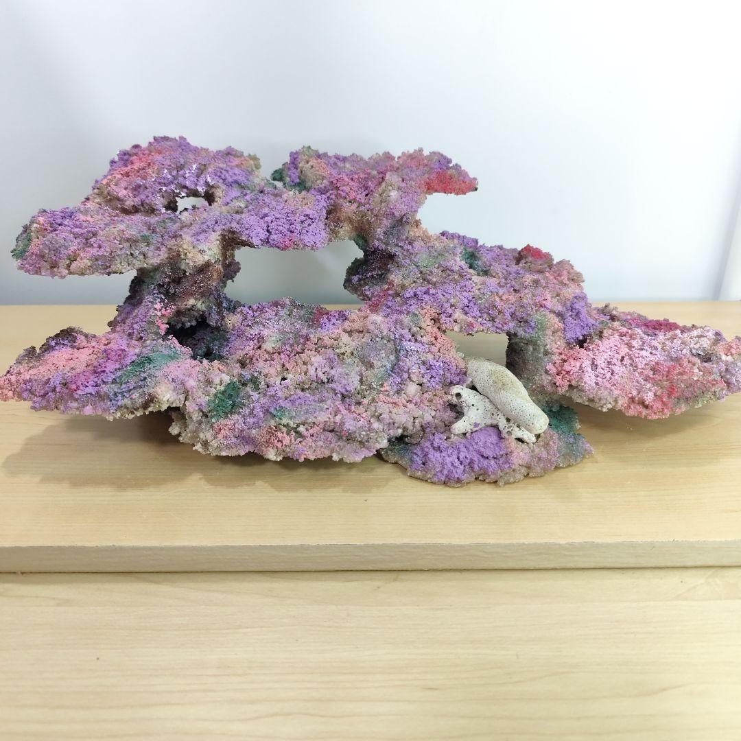 ❖新品アク抜き不要 人工ライブロック 60cm海水水槽用 レプリカ 多孔質安い9