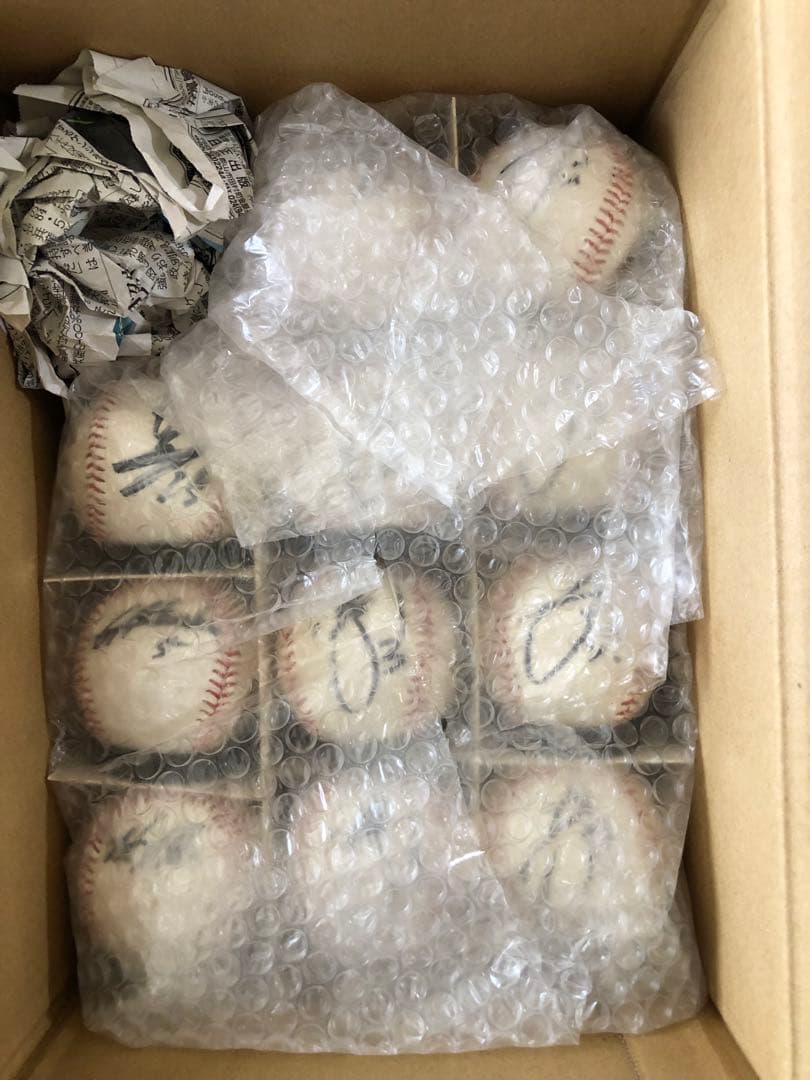 貴重阪神タイガースファン投げ入れサインボール