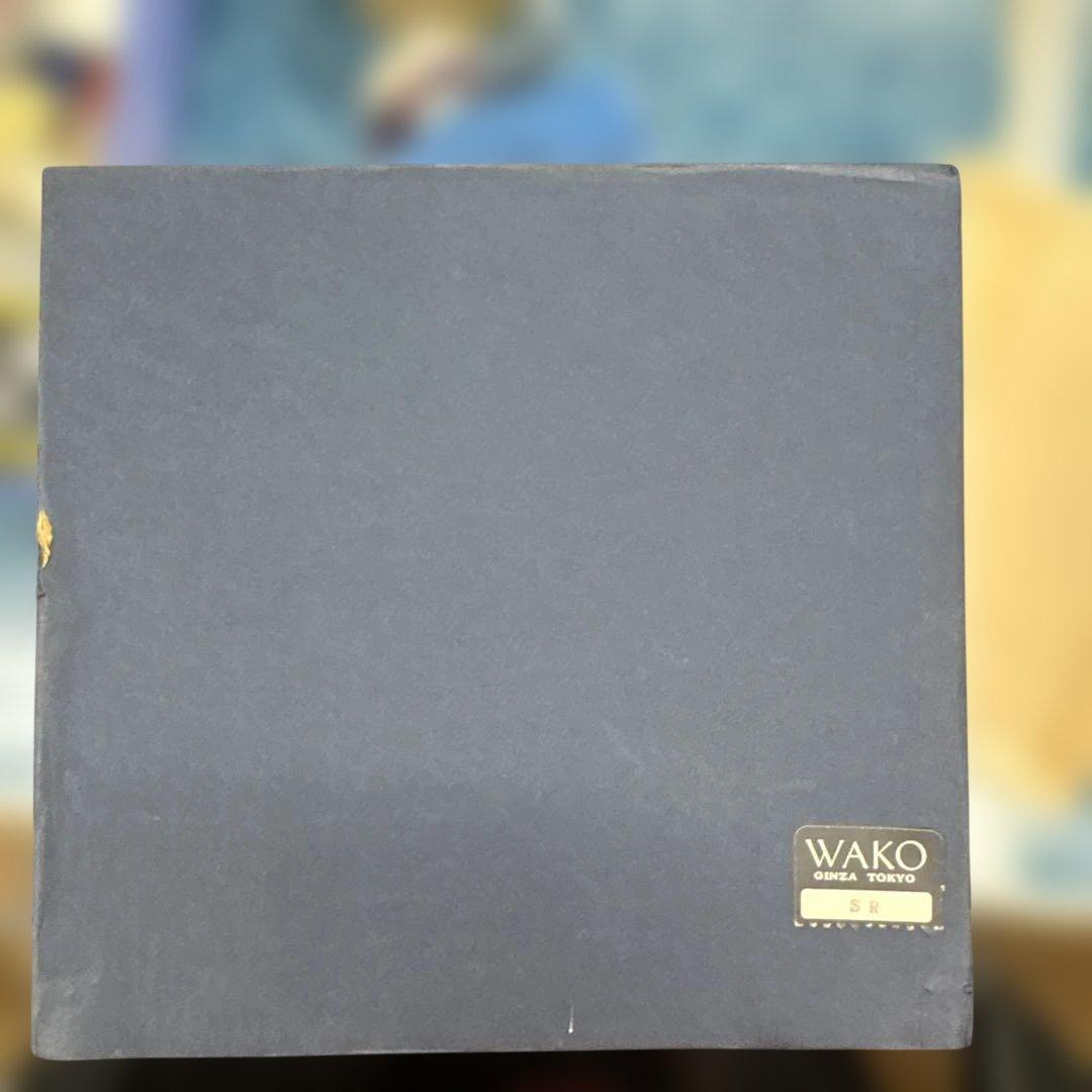 か*こ様 【銀座 和光 WAKO】陶びな 雛人形 桐箱・台座付 親王飾り 陶器製