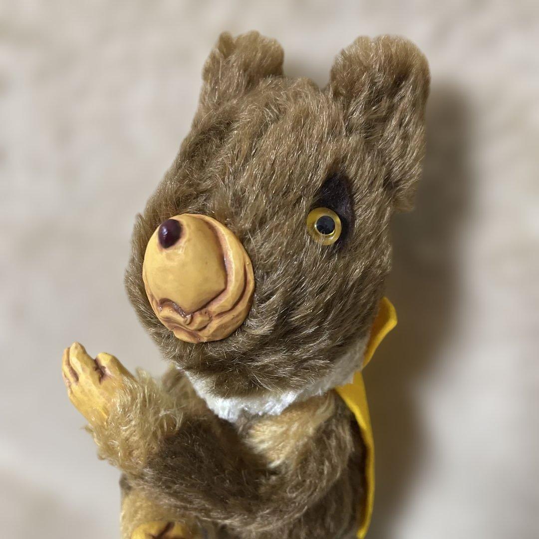 【一点もの】Toy Field ぬいぐるみ:くまライダー　手作りテディベア