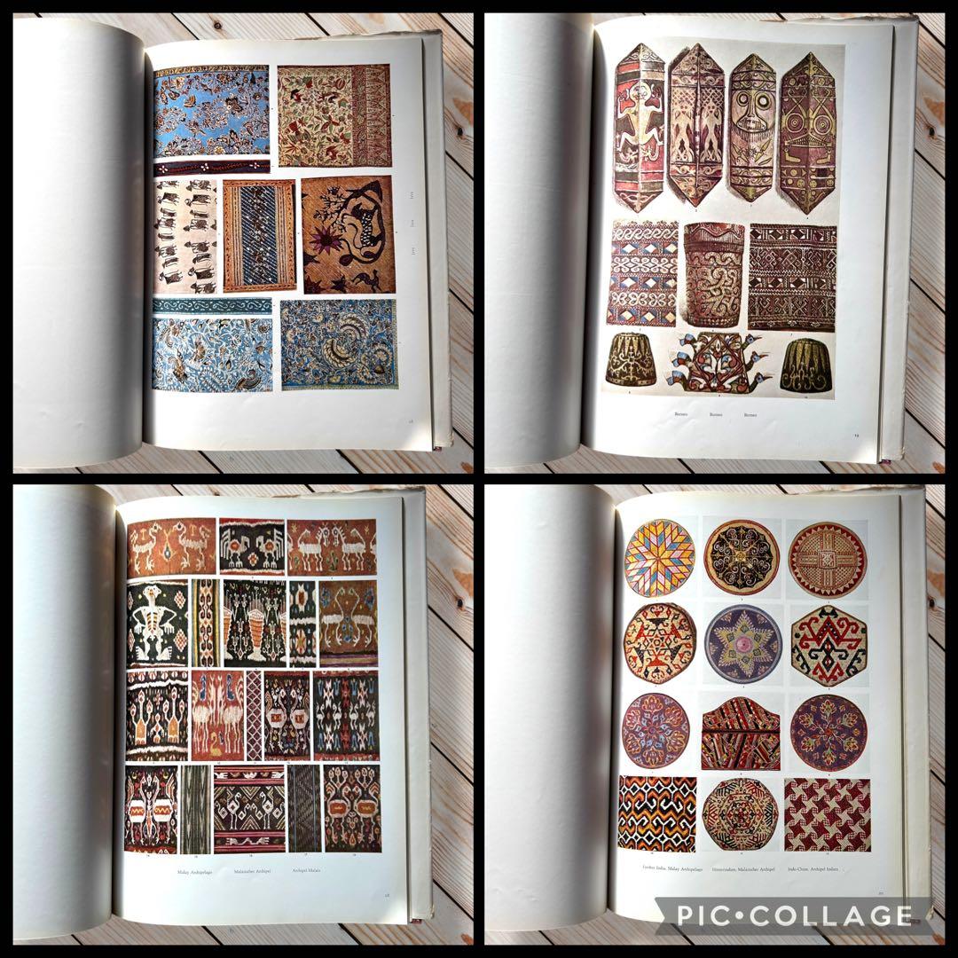 1955年ORNAMENTE DER VÖLKER・民族の装飾・カラー図録