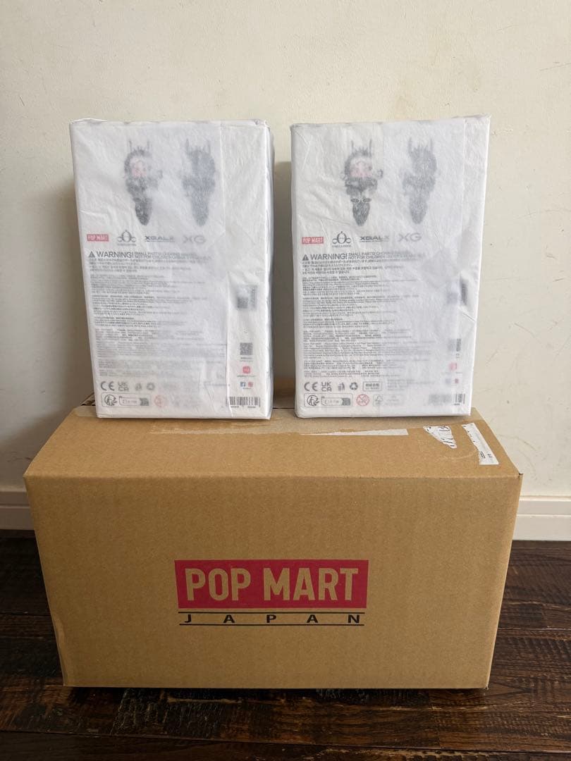 SKULL PANDA XGコラボ ぬいぐるみペンダント 日本限定2体セット