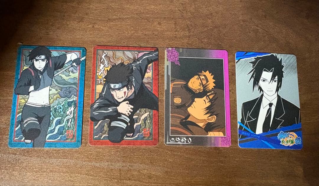 NARUTO ナルトカードグミ　プラスチックカード セット