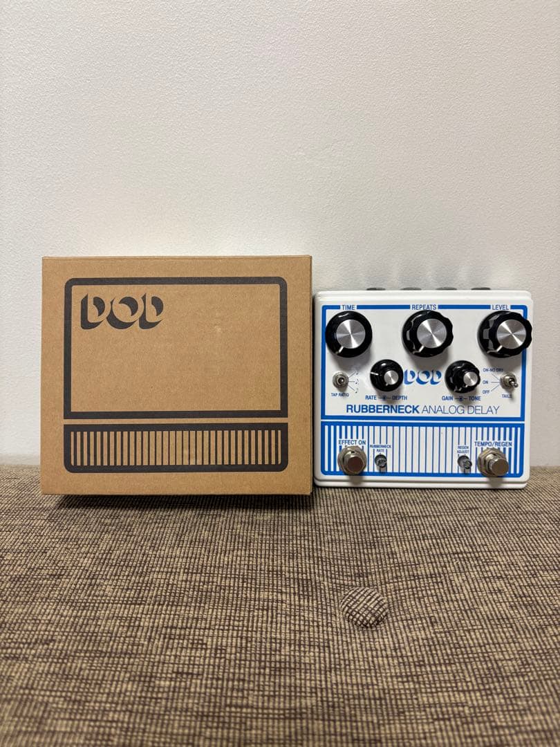 ギター DOD Rubberneck Analog Delay