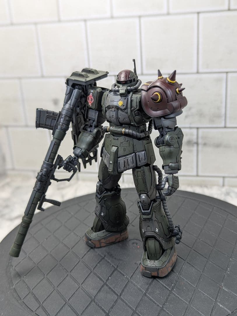 復讐のレクイエム HG MS−06F ザクⅡ FTYPE チャブス機 完成品