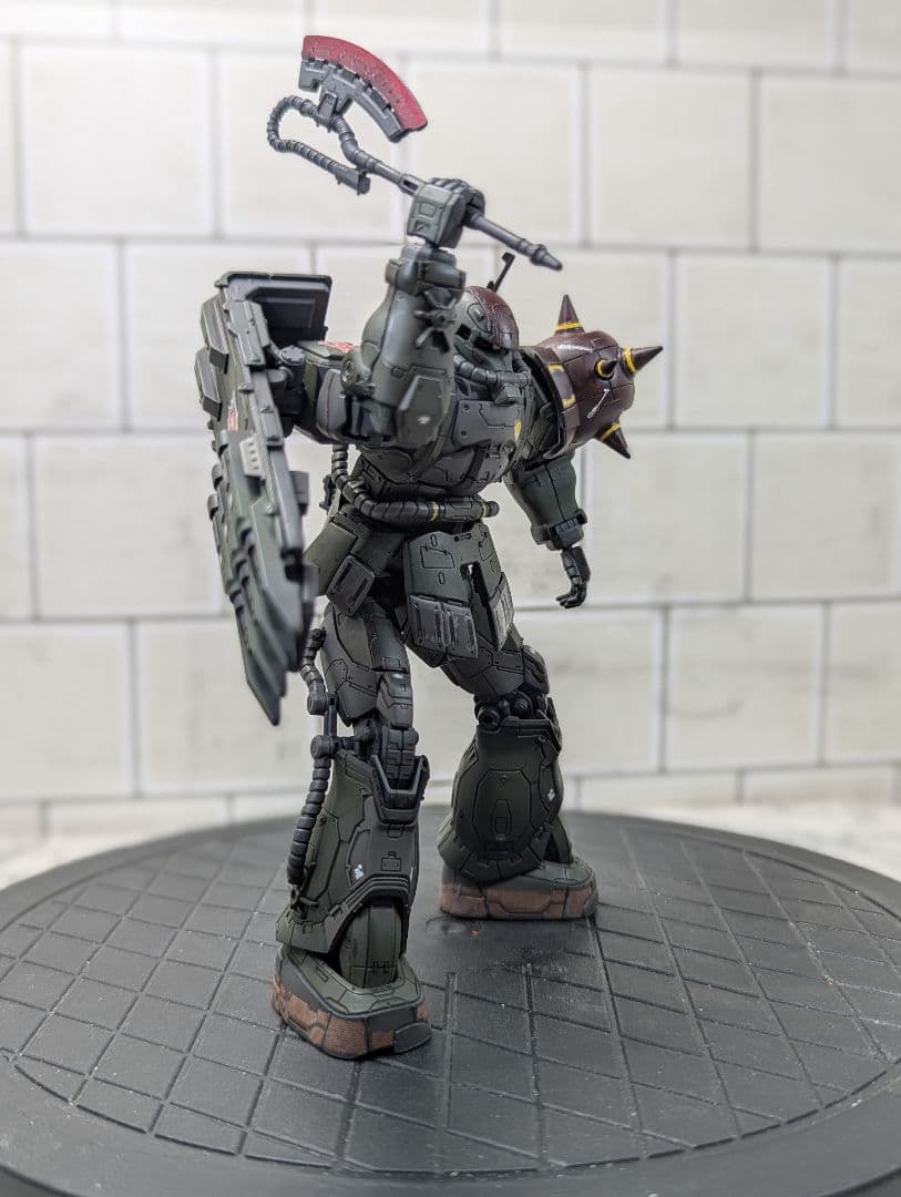 復讐のレクイエム HG MS−06F ザクⅡ FTYPE チャブス機 完成品