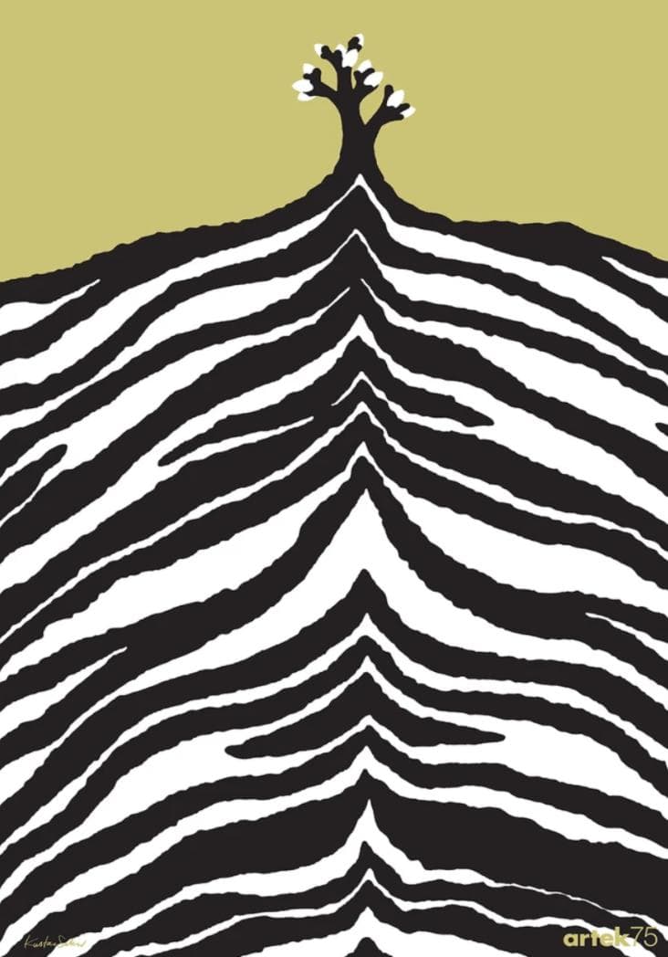 *再入荷 希少* artek アルテック 75周年記念ポスター