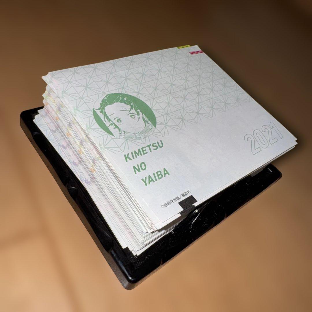 鬼滅の刃 日めくりカレンダー 2021缶ケース付き