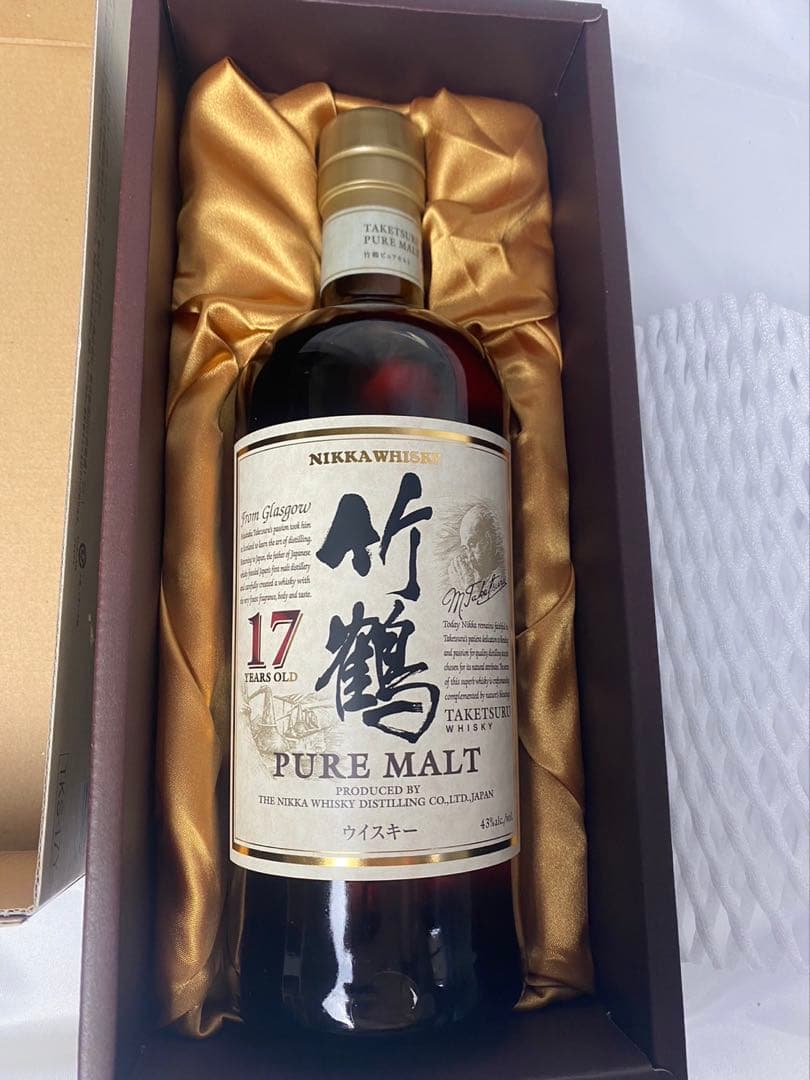 竹鶴17年 未開封 箱付 700ml PURE MALT ニッカウィスキー