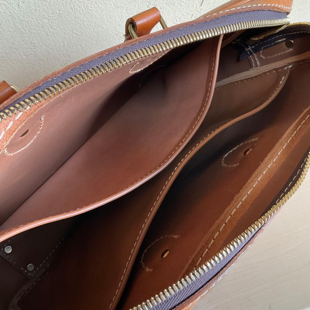 HERZ ヘルツ 2way ビジネスバッグ レザーバッグ ショルダー欠品