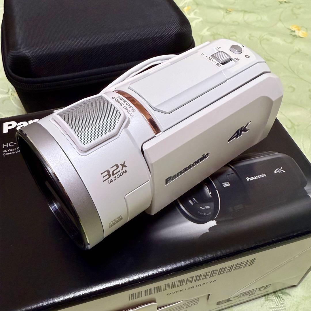 ほぼ新品 Panasonic HC-VX3（ホワイト）高品質アクセサリー一式