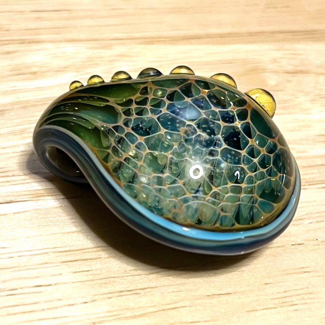 宇宙ガラス　ネックレス　4点セット