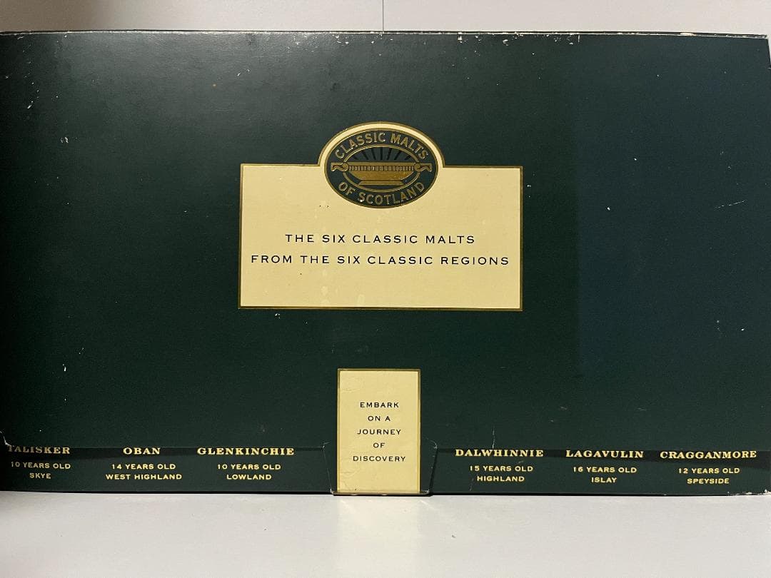 クラシックモルト 1980年代流通 ミニボトル 6本セット